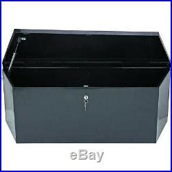 2 1 4 cubic ft steel trailer tongue box|best trailer tongue storage box.